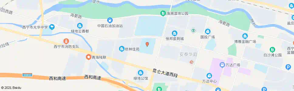 西宁湟川中学新址_公交站地图_西宁公交_妙搜公交查询2025