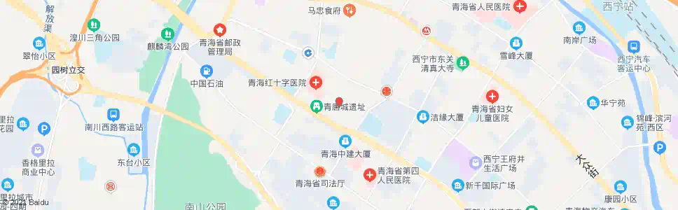西宁南门体育场_公交站地图_西宁公交_妙搜公交查询2025