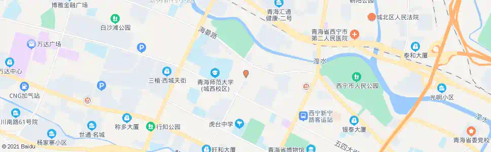西宁盐湖路口_公交站地图_西宁公交_妙搜公交查询2025
