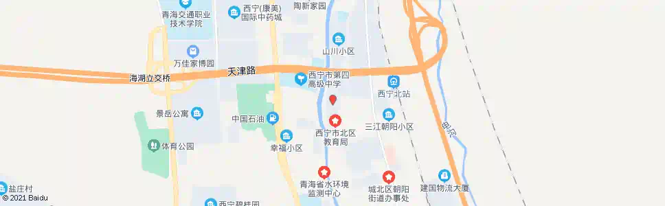 西宁祁家巷_公交站地图_西宁公交_妙搜公交查询2025