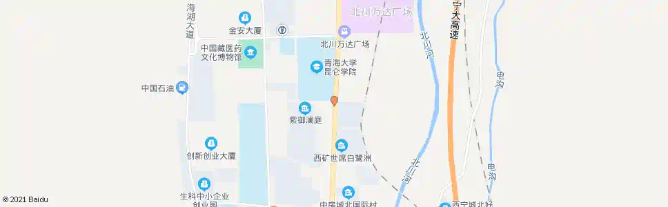 西宁滨河路东口_公交站地图_西宁公交_妙搜公交查询2025