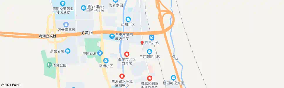 西宁朝阳东路_公交站地图_西宁公交_妙搜公交查询2025