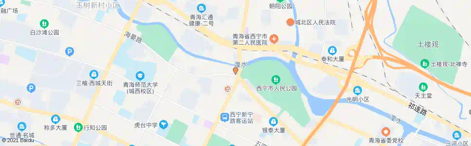 西宁东大医院_公交站地图_西宁公交_妙搜公交查询2025