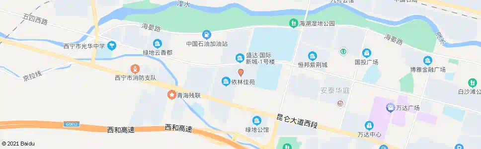 西宁桃李路_公交站地图_西宁公交_妙搜公交查询2025