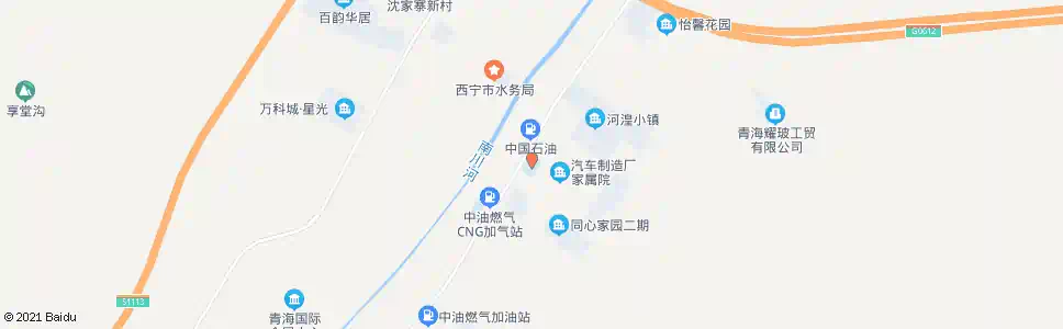 西宁八中_公交站地图_西宁公交_妙搜公交查询2025