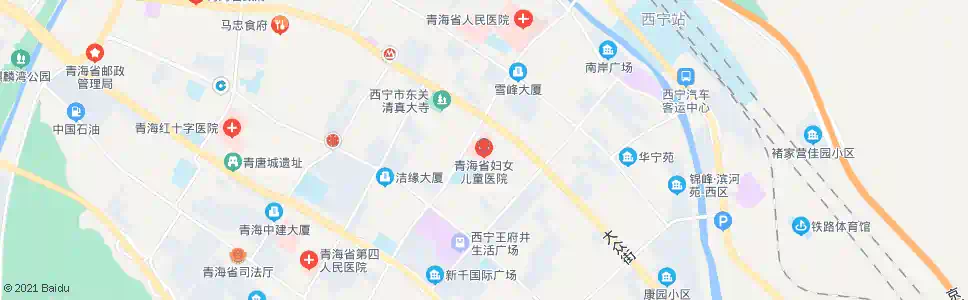 西宁省妇女儿童医院_公交站地图_西宁公交_妙搜公交查询2025