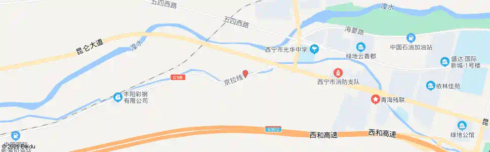 西宁张家湾_公交站地图_西宁公交_妙搜公交查询2025