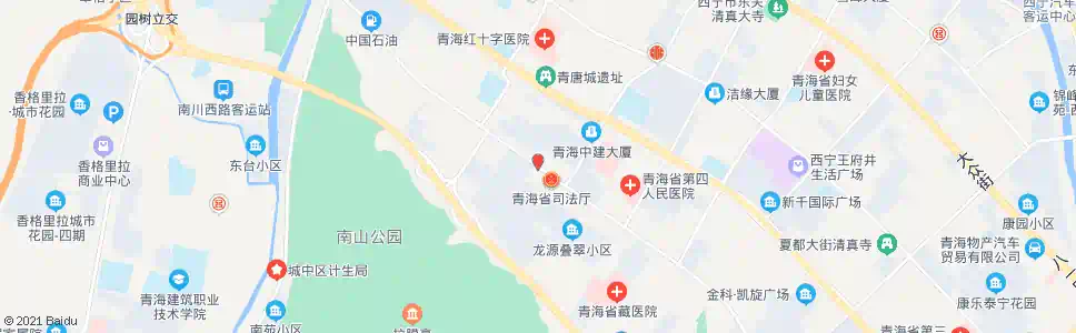 西宁南滩东_公交站地图_西宁公交_妙搜公交查询2025