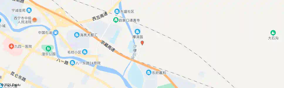 西宁朝阳东_公交站地图_西宁公交_妙搜公交查询2025