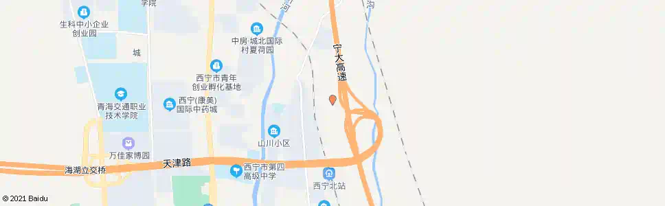西宁魏家庄_公交站地图_西宁公交_妙搜公交查询2025