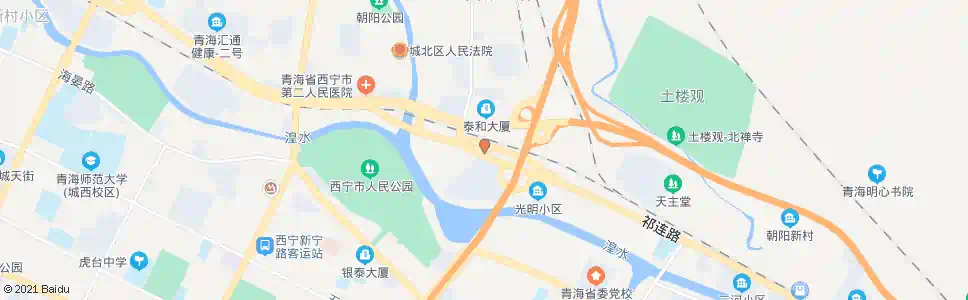 西宁朝阳西_公交站地图_西宁公交_妙搜公交查询2025
