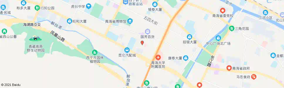 西宁古城台_公交站地图_西宁公交_妙搜公交查询2025