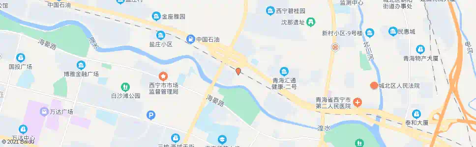 西宁海西干休所_公交站地图_西宁公交_妙搜公交查询2025