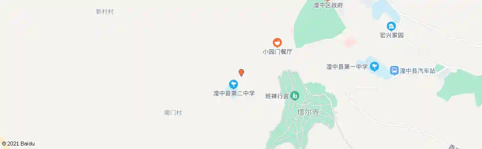 西宁湟中一中_公交站地图_西宁公交_妙搜公交查询2025