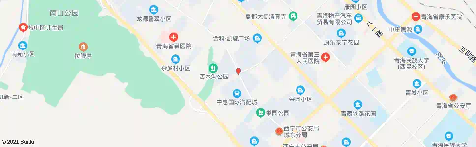 西宁南山路东_公交站地图_西宁公交_妙搜公交查询2025