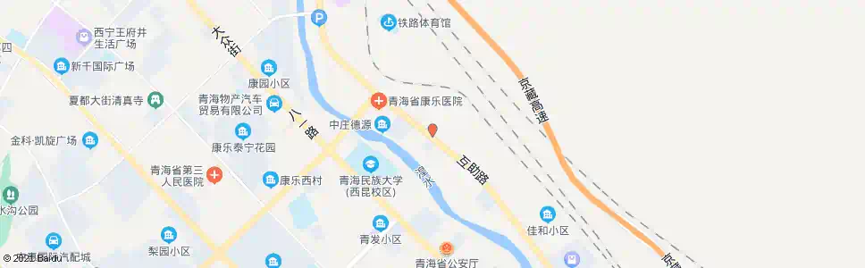 西宁东货场_公交站地图_西宁公交_妙搜公交查询2025