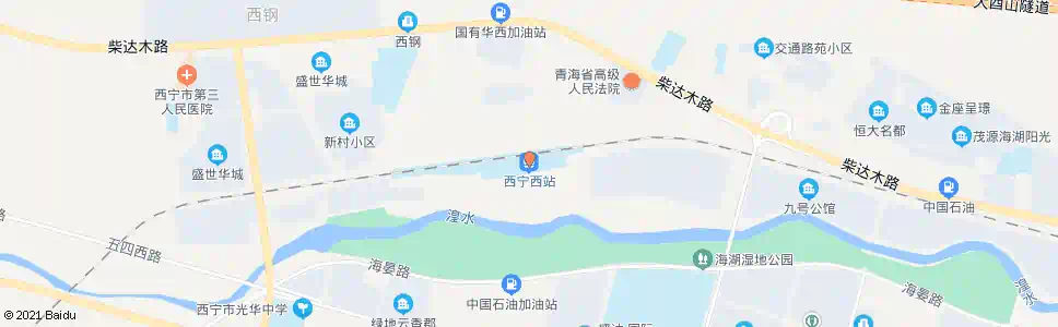 西宁民院西_公交站地图_西宁公交_妙搜公交查询2025
