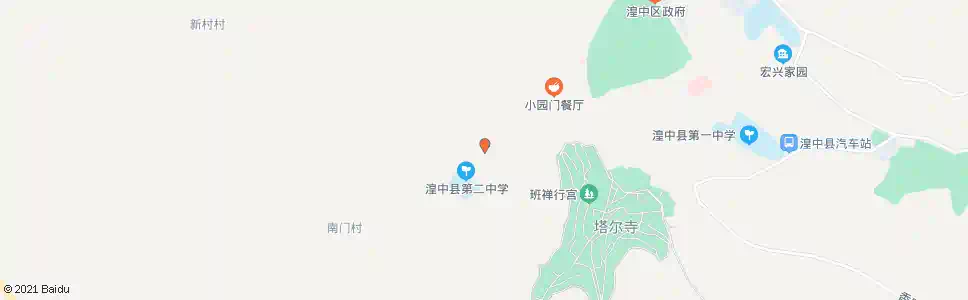 西宁湟中二中_公交站地图_西宁公交_妙搜公交查询2025