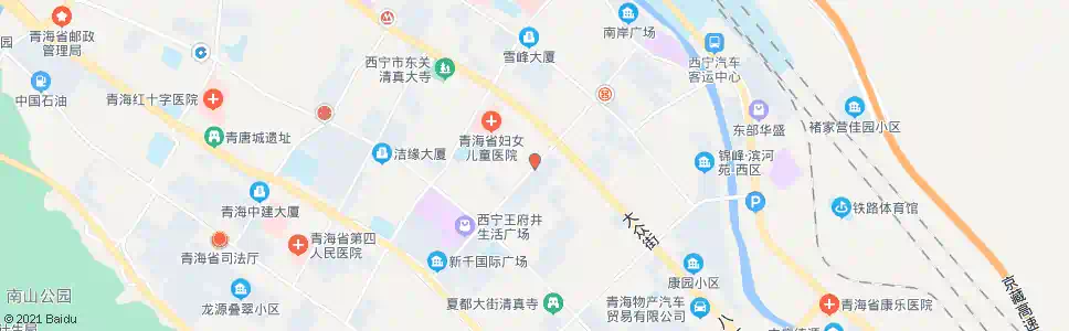 西宁建国南路_公交站地图_西宁公交_妙搜公交查询2025