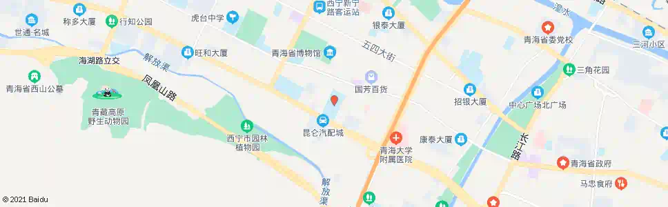 西宁十二中_公交站地图_西宁公交_妙搜公交查询2025