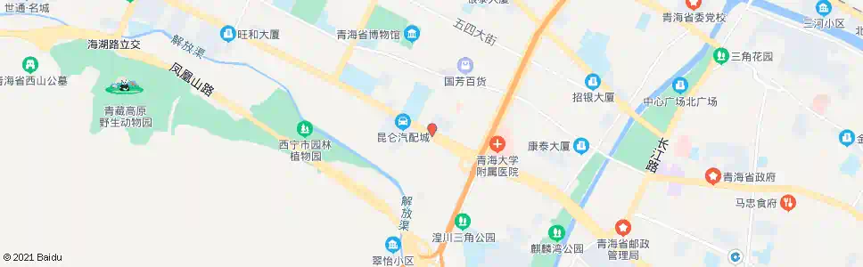 西宁西山一巷_公交站地图_西宁公交_妙搜公交查询2025