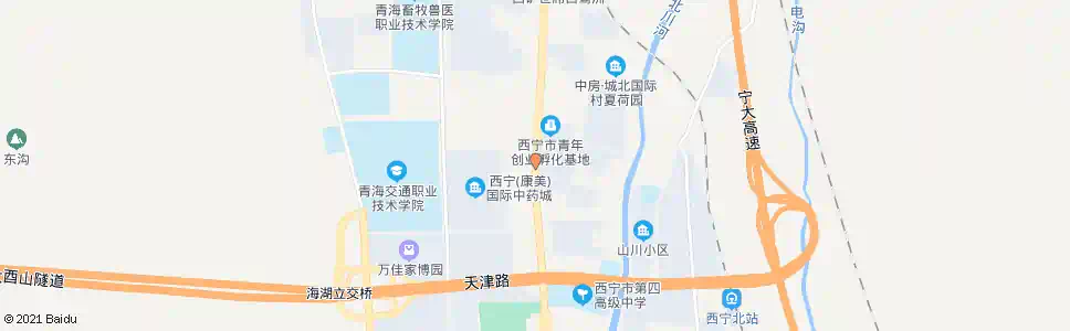 西宁新世纪花园_公交站地图_西宁公交_妙搜公交查询2025