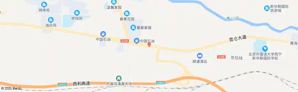 西宁新墩_公交站地图_西宁公交_妙搜公交查询2025