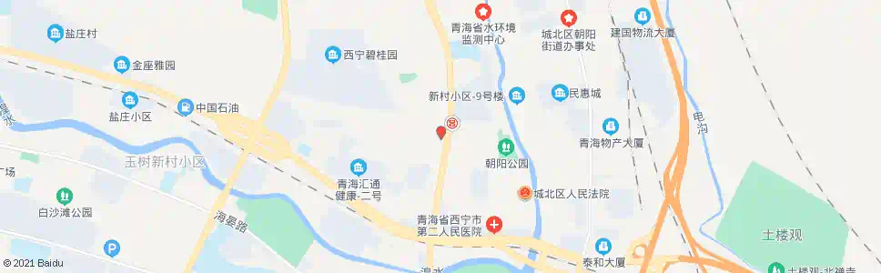 西宁建设巷北_公交站地图_西宁公交_妙搜公交查询2025