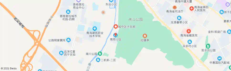 西宁南苑小区_公交站地图_西宁公交_妙搜公交查询2025