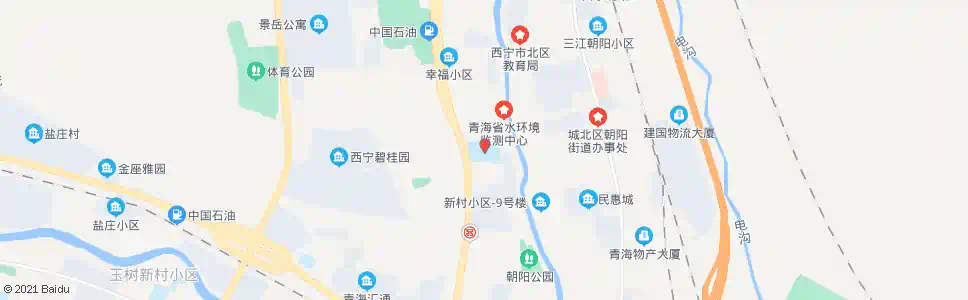 西宁沈那中学_公交站地图_西宁公交_妙搜公交查询2025