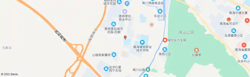 西宁南川西路中学_公交站地图_西宁公交_妙搜公交查询2025