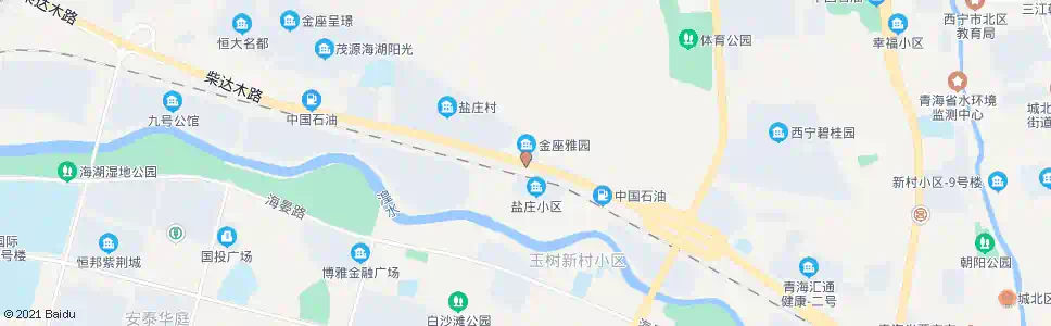 西宁盐庄东_公交站地图_西宁公交_妙搜公交查询2025