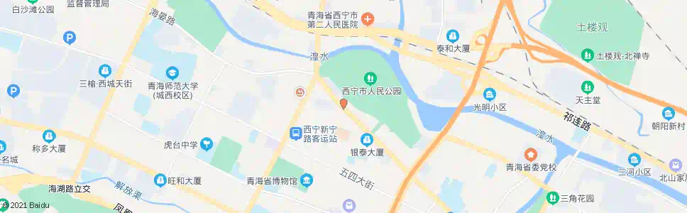 西宁交通巷北口_公交站地图_西宁公交_妙搜公交查询2025