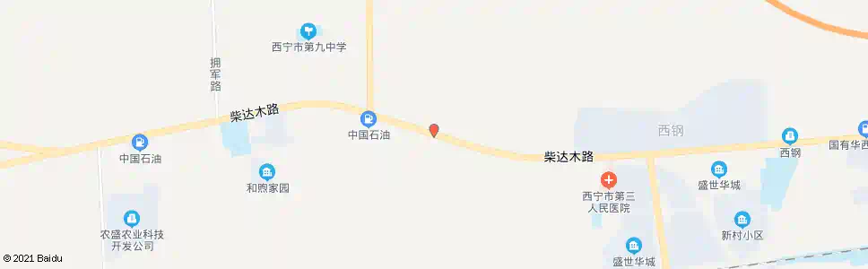 西宁农副产品集散中心_公交站地图_西宁公交_妙搜公交查询2025