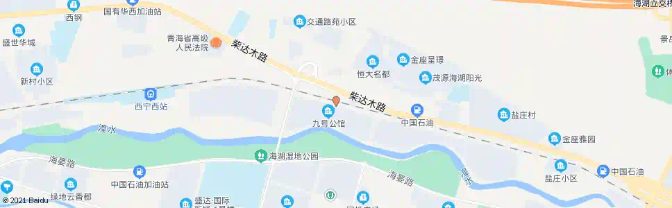 西宁文苑桥西_公交站地图_西宁公交_妙搜公交查询2025