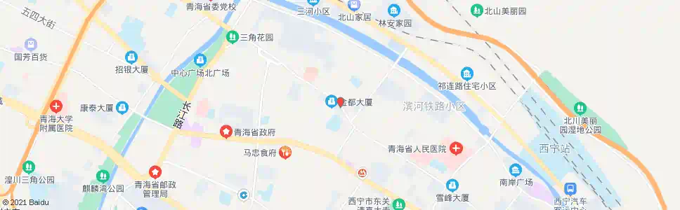 西宁五一桥口_公交站地图_西宁公交_妙搜公交查询2025