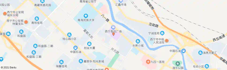 西宁十里铺村_公交站地图_西宁公交_妙搜公交查询2025