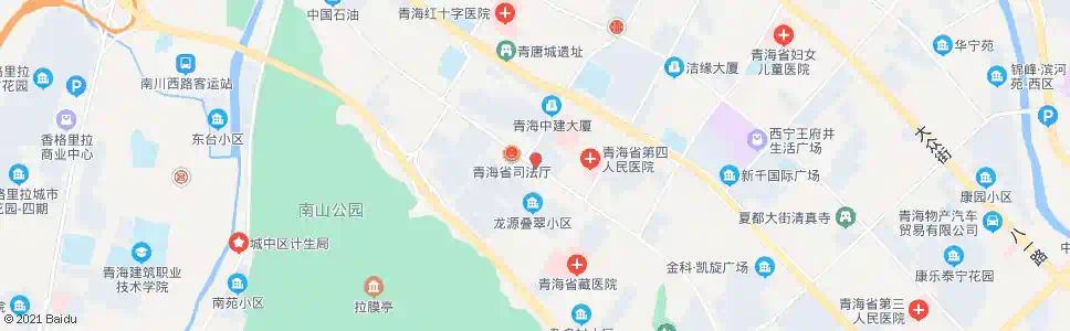 西宁南山路中_公交站地图_西宁公交_妙搜公交查询2025