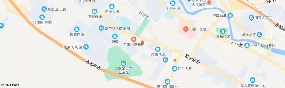 西宁金桥路南_公交站地图_西宁公交_妙搜公交查询2025
