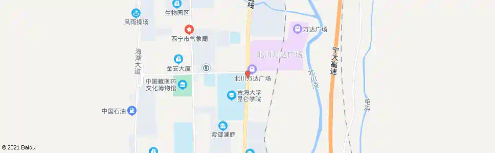 西宁生物园区路口_公交站地图_西宁公交_妙搜公交查询2025
