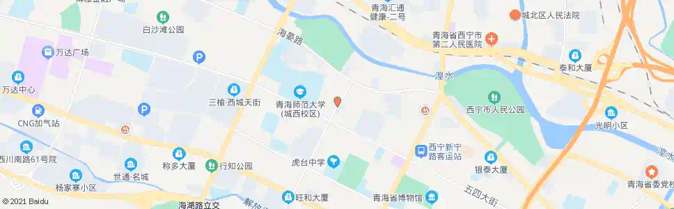 西宁盐湖巷西口_公交站地图_西宁公交_妙搜公交查询2025