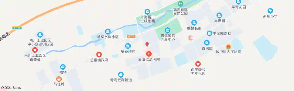 西宁园丁园_公交站地图_西宁公交_妙搜公交查询2025