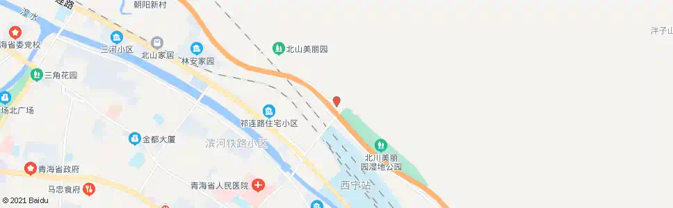 西宁陆家庄_公交站地图_西宁公交_妙搜公交查询2025