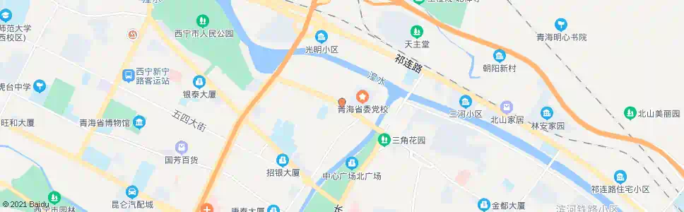 西宁省党校_公交站地图_西宁公交_妙搜公交查询2025