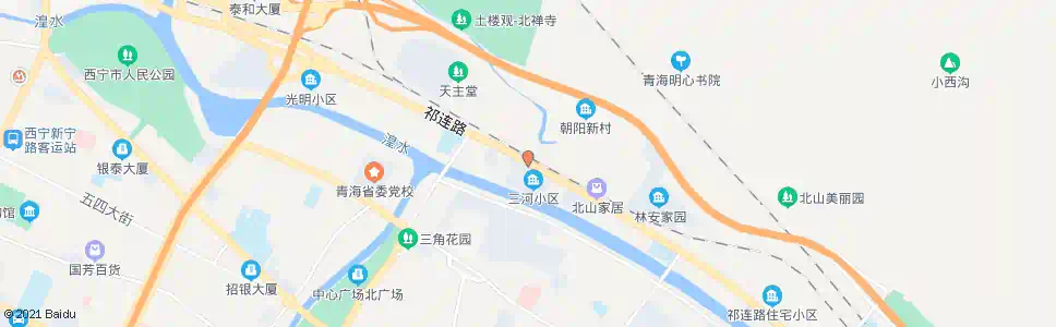 西宁大寺沟桥西_公交站地图_西宁公交_妙搜公交查询2025