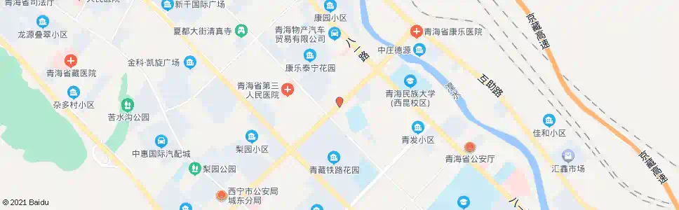 西宁康乐新村_公交站地图_西宁公交_妙搜公交查询2025