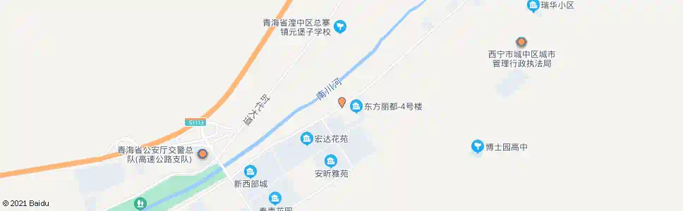 西宁逯家寨南_公交站地图_西宁公交_妙搜公交查询2025