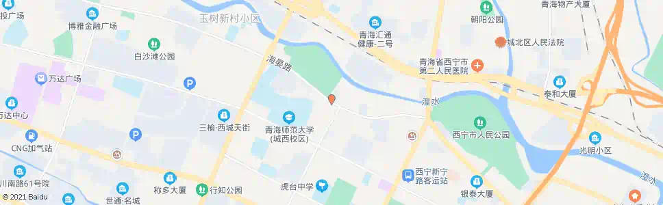 西宁海晏路西_公交站地图_西宁公交_妙搜公交查询2025