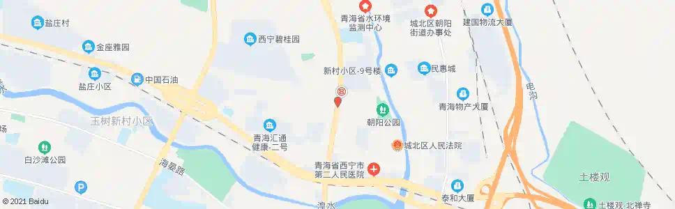 西宁小桥北_公交站地图_西宁公交_妙搜公交查询2025