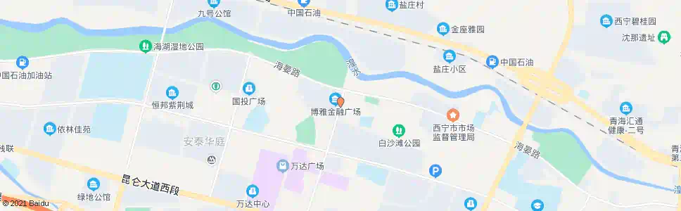 西宁文汇桥南_公交站地图_西宁公交_妙搜公交查询2025